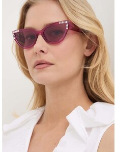 Γυαλιά ηλίου Guess χρώμα: ροζ, GU7901_5483Y