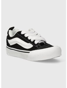 Παιδικά πάνινα παπούτσια Vans Knu Skool χρώμα: μαύρο