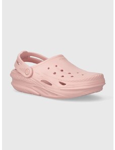 Παντόφλες Crocs Off Grid Clog χρώμα: ροζ, 209501