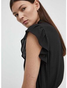 Πουκάμισο Bruuns Bazaar CamillaBBNicole shirt χρώμα: μαύρο, BBW3774
