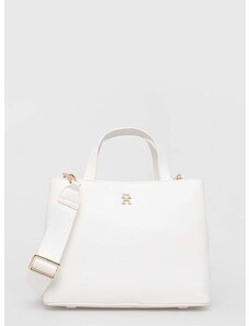 Τσάντα Tommy Hilfiger χρώμα: άσπρο