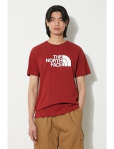 Βαμβακερό μπλουζάκι The North Face M S/S Easy Tee ανδρικό, NF0A87N5POJ1
