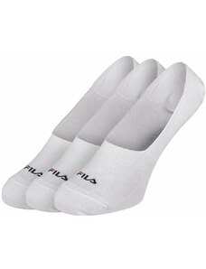 Fila σοσόνια x3 λευκά ghost socks cotton f1252/3-300