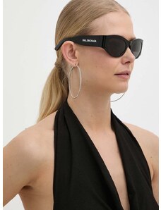 Γυαλιά ηλίου Balenciaga χρώμα: μαύρο, BB0330SK