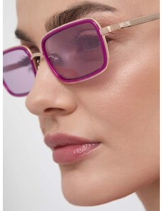 Γυαλιά ηλίου Vivienne Westwood χρώμα: μοβ