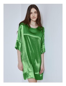 Celestino Mini σατέν φόρεμα πρασινο για Γυναίκα