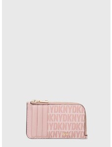 Πορτοφόλι DKNY χρώμα: ροζ, R4112C94