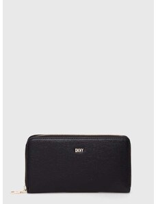 Πορτοφόλι Dkny χρώμα: μαύρο, R4113C85