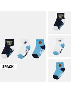 Nike 3Pk Boys Gripper Sock