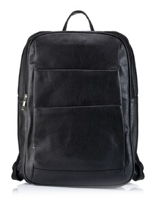 INSPIRE Backpack Δερματίνη Μονόχρωμο - Μαύρο - 001001