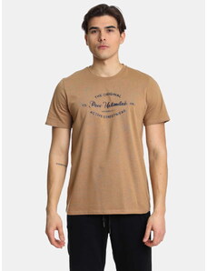 Ανδρικό T-shirt με Τύπωμα στο Στήθος Paco & Co 2431034 CAMEL