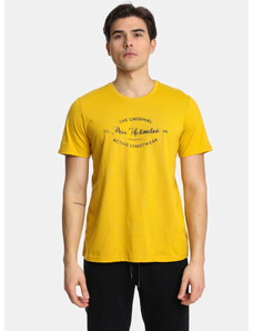 Ανδρικό T-shirt με Τύπωμα στο Στήθος Paco & Co 2431034 KITPINO