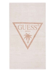 Guess Πετσέτα Θαλάσσης Jacquard Palm Logo - 100x180εκ