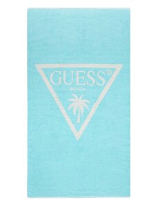 Guess Πετσέτα Θαλάσσης Jacquard Palm Logo - 100x180εκ