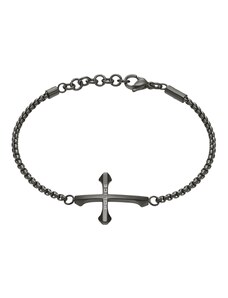 POLICE Bracelet Die Cut | Anthracite Stainless Steel PEAGB0032605