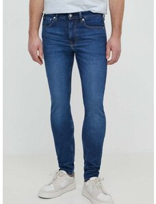 Τζιν παντελόνι Calvin Klein Jeans χρώμα: ναυτικό μπλε, J30J324849
