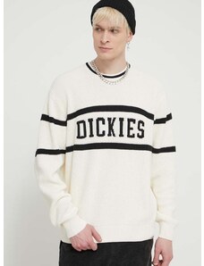 Βαμβακερό πουλόβερ Dickies MELVERN χρώμα: μπεζ, DK0A4YMC