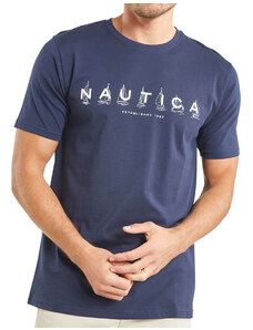 Ανδρική Κοντομάνικη Μπλούζα Nautica - 3NCN1M01667 459