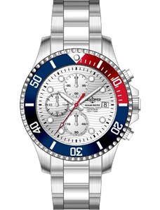 AQUADIVER Aegean Master Chronograph - SS15023G199 , Silver case with Stainless Steel Bracelet