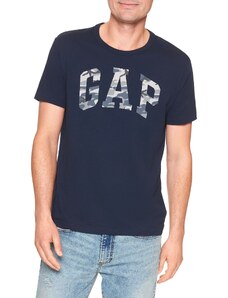 GAP Μπλε Camo arch logo Μπλούζα