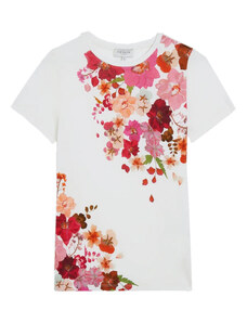 TED BAKER T-Shirt Bellary Printed Fitted Tee 274429 pink