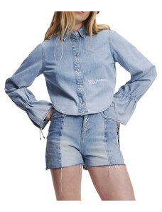 Γυναικείο Τζιν Πουκάμισο Γαλάζιο Karl Lagerfeld Jeans 241J1602-J320 VINTAGE LIGHT