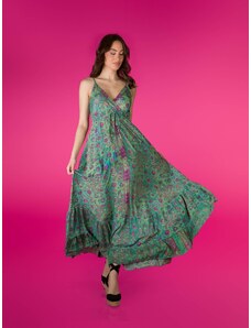 OBI Φόρεμα Γυναικείο με Λεπτή Ράντα - Μωβ - 020001