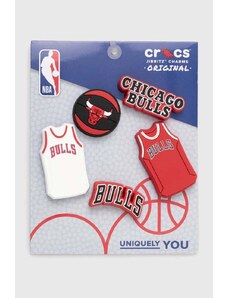 Διακοσμητικά για υποδήματα Crocs JIBBITZ NBA Chicago Bulls 5-Pack 5-pack 10011280