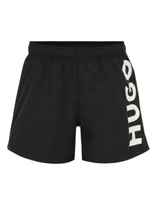 HUGO Σορτσάκι-μαγιό 'Abas' μαύρο / offwhite