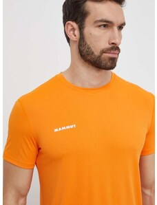 Αθλητικό μπλουζάκι Mammut χρώμα: πορτοκαλί
