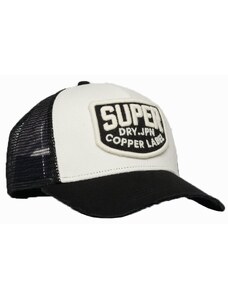 Superdry - W9010176A 02A - Mesh Trucker Cap - Black - Καπέλο
