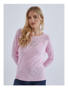 Celestino Διάτρητη μπλούζα με καρδιές ροζ για Γυναίκα