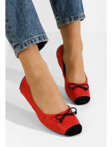 Zapatos Γυναικείες μπαλαρίνες Amania V3 κοκκινο