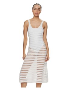 Calvin Klein Γυναικείο Φόρεμα Θαλάσσης Sheer Stripe