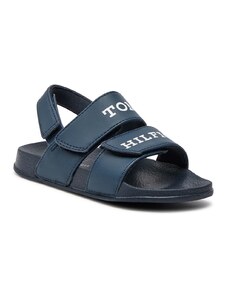 Tommy Hilfiger Παιδικά Σανδάλια Αγόρι Logo Velcro Sandal