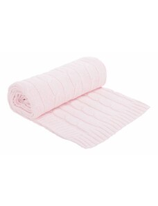 Κουβέρτα Αγκαλιάς 70x100cm Πλεκτή Kikka boo Light Pink 31103010036