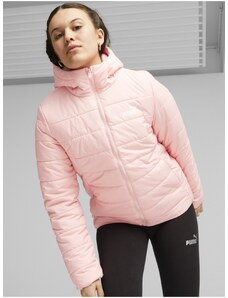 Women's Pink Winter Quilted Jacket Puma Ess Padded - Women