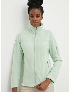 Αθλητική μπλούζα Columbia Fast Trek II γυναικεία, χρώμα πράσινο 1465351