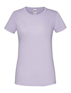 Lavender Iconic women's t-shirt in combed cotton Fruit of the Loom