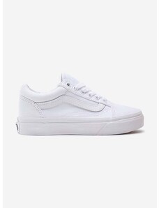 Παιδικά πάνινα παπούτσια Vans UY Old Skool χρώμα: άσπρο