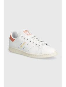 Δερμάτινα αθλητικά παπούτσια adidas Originals Stan Smith W χρώμα: άσπρο, IE0468