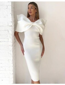 Creative Φόρεμα - κώδ. 24059 - λευκό
