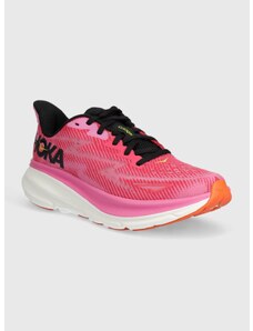 Παπούτσια για τρέξιμο Hoka One One Clifton 9 χρώμα: ροζ, 1127896