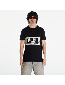Ανδρικά μπλουζάκια Rick Owens DRKSHDW Level T-Shirt Black/ Pearl