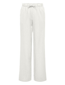 ONLY Παντελονι Onlcaro Mw Linen Bl Pull-Up Pant 15291807 11-4201 TCX cloud dancer