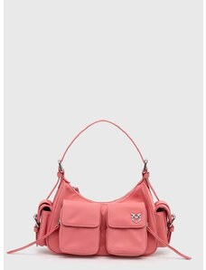 Τσάντα Pinko χρώμα: ροζ, 102794 A1J4