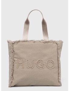 Τσάντα HUGO χρώμα: γκρι, 50516662