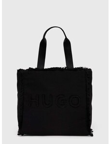 Τσάντα HUGO χρώμα: μαύρο, 50516662
