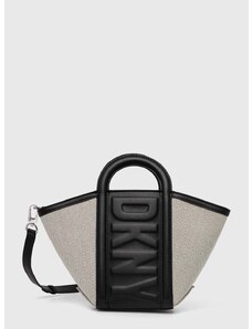 Τσάντα Dkny χρώμα: μαύρο, R41EGC24