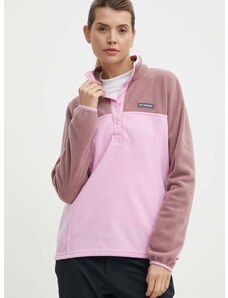 Αθλητική μπλούζα Columbia Benton Springs Benton Springs γυναικεία, χρώμα: ροζ 1860991